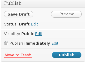 Wordpress post menu media insert